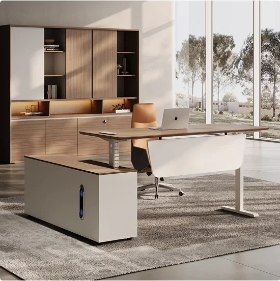 Office Furniture Logo - Scrivania Moderna e Semplice per CEO,