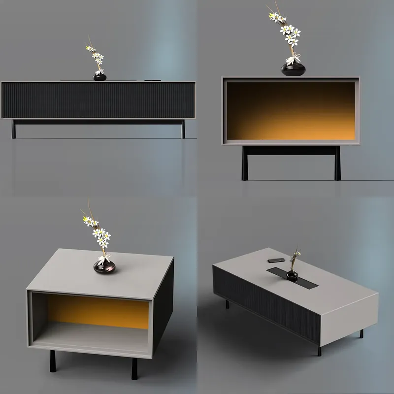 Office Furniture Logo - Tavolino da Ufficio Serie Xiaoyan XYAN-73,