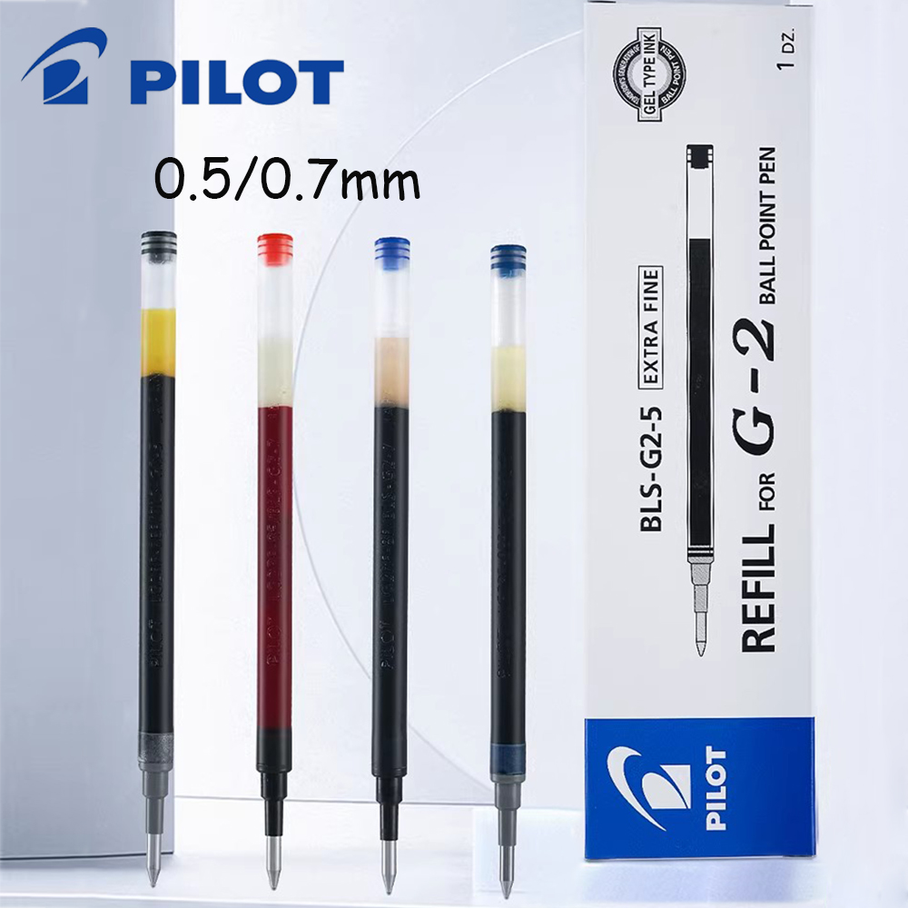 Pilot Pen G2 - 12 Pezzi Ricariche per Penna Gel