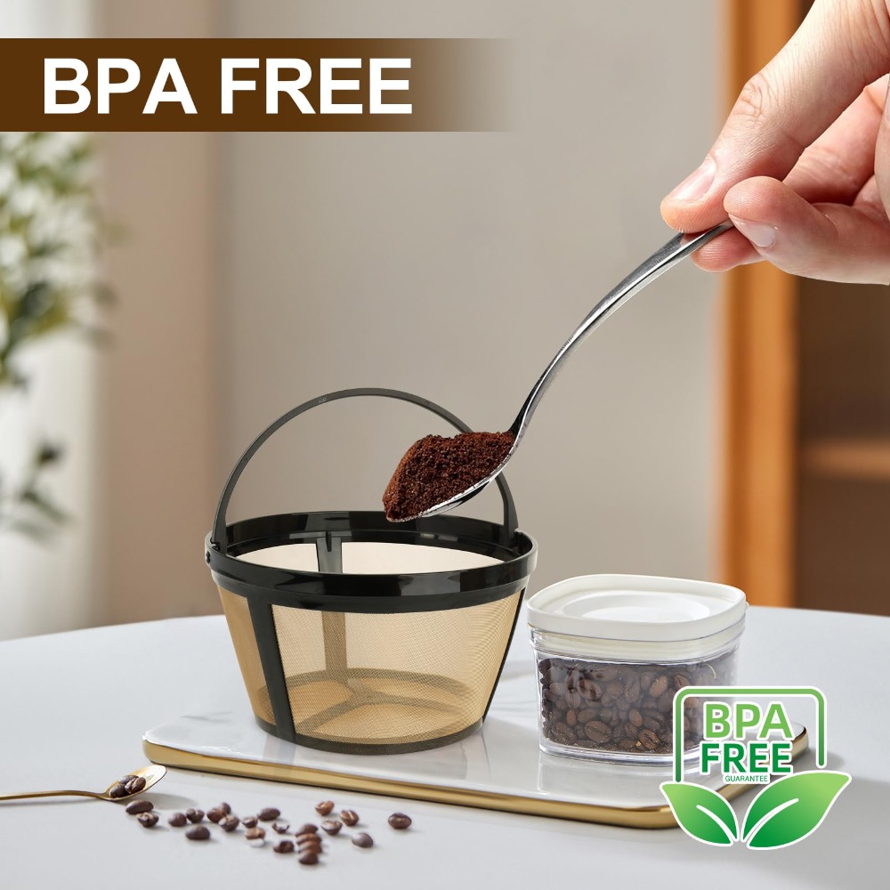 Paper Basket Mesh - Filtri per Caffè Riutilizzabili Compatibili con