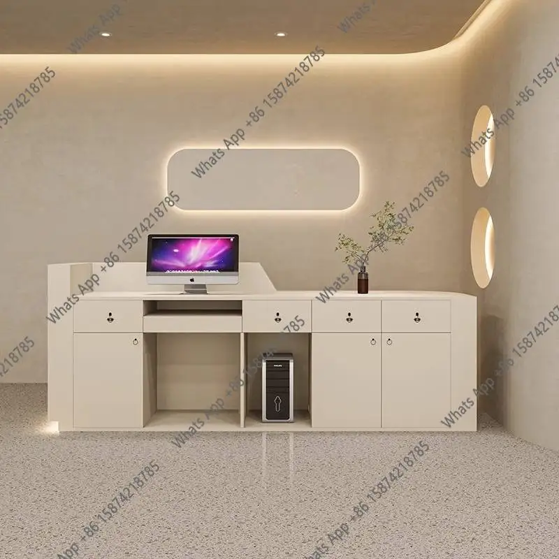 Banconi Reception DC MT Bianch - Office Furniture Logo recensione e prezzo