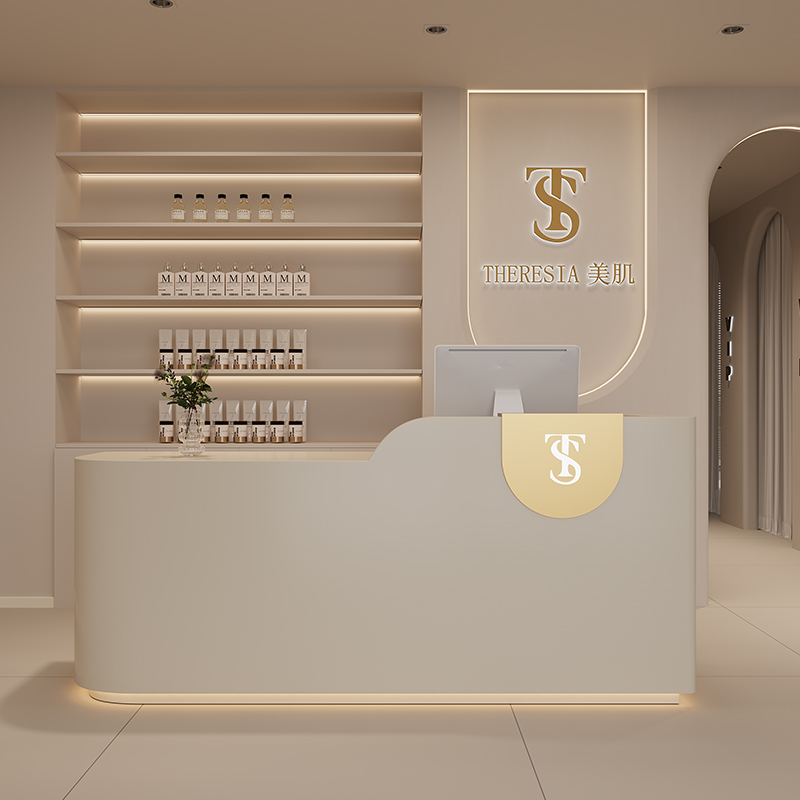 Banchi reception con logo da b - Office Furniture Logo recensione e prezzo