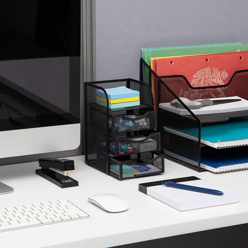 Organizzatore da Scrivania con - Paper Basket Mesh recensione e prezzo