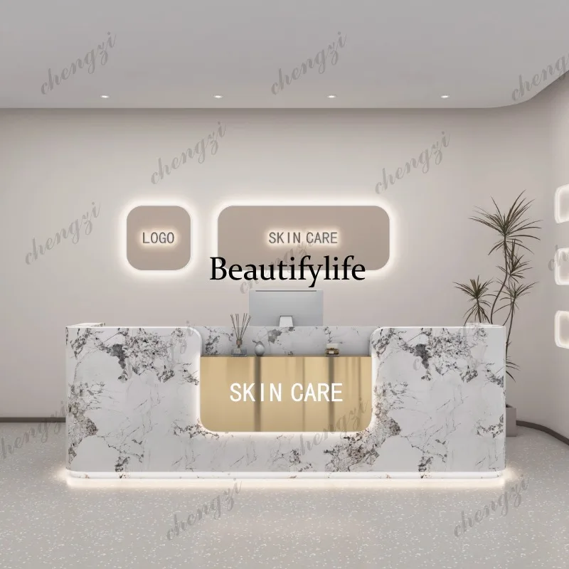 Banconi Reception per Estetist - Office Furniture Logo recensione e prezzo