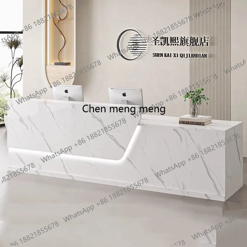 F182 Banchi reception moderni  - Office Furniture Logo recensione e prezzo