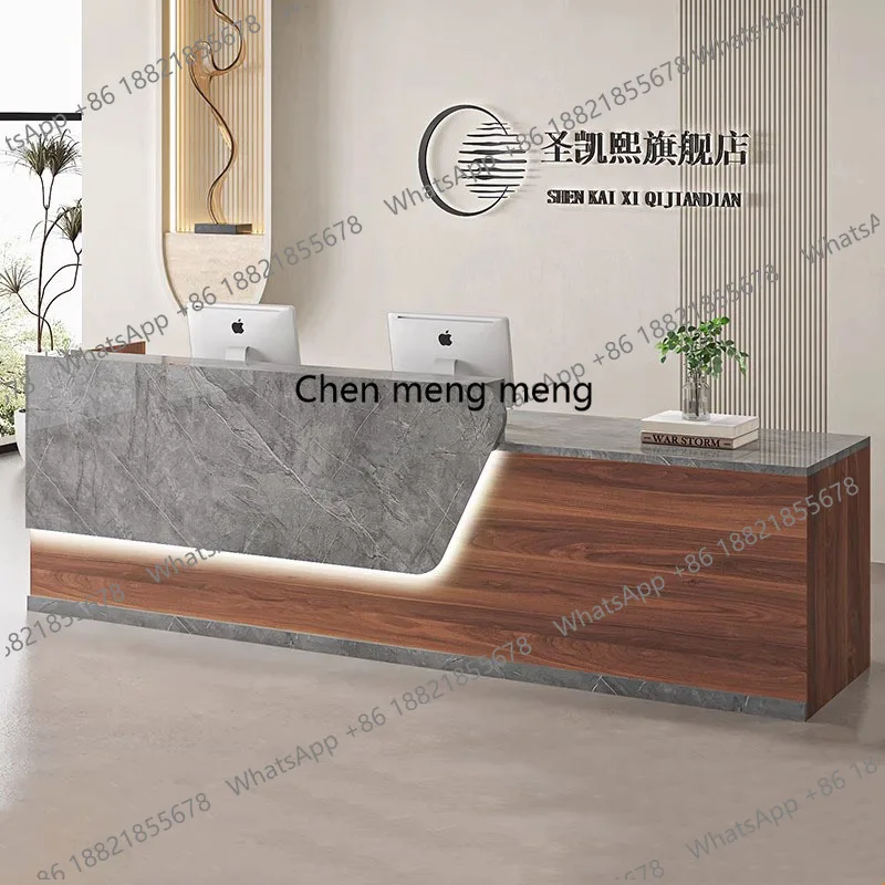 F182 Banchi reception moderni  - Office Furniture Logo recensione e prezzo
