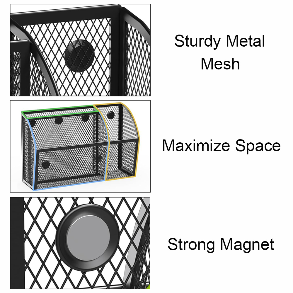 Cestino magnetico in rete a 3  - Paper Basket Mesh recensione e prezzo