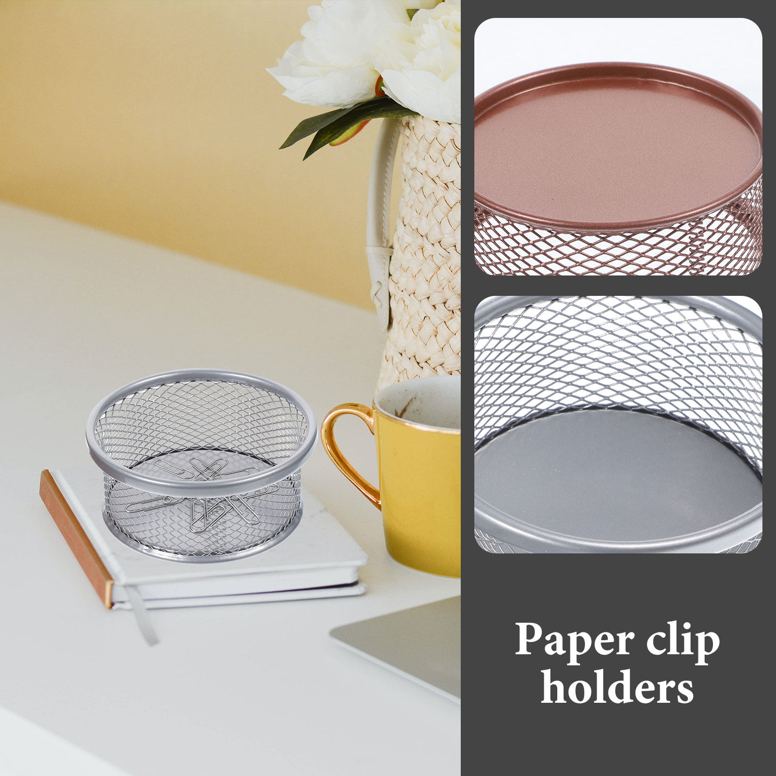 2 Pezzi Porta Graffette in Met - Paper Basket Mesh recensione e prezzo